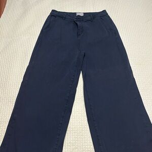 Caslon blue wide leg pant